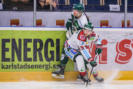 Färjestads Ole-Kristian Tollefsen och Frölundas Casey
