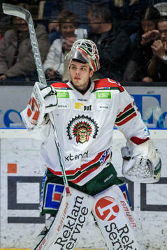 Frölundas målvakt Johan Gustafsson