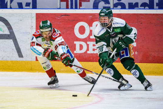 Frölundas Jonathan Sigalet och Färjestads Fabian