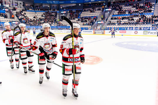 Malmö Redhawks Erik Forssell, Robin Alvarez, Frederik