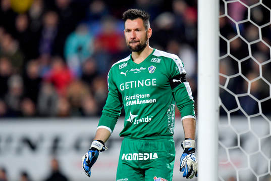 Halmstads målvakt Stojan Lukic