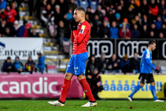Helsingborgs Jordan Larsson deppar