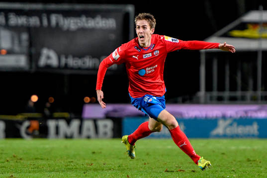 Helsingborgs Adam Eriksson jublar