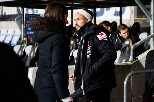 Helsingborgs manager Henrik Larsson