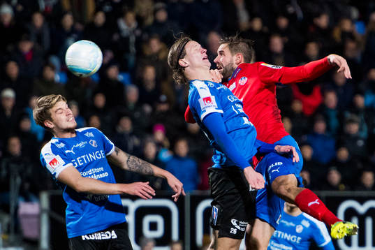 Halmstads Marcus Mathisen, Alexander Berntsson och