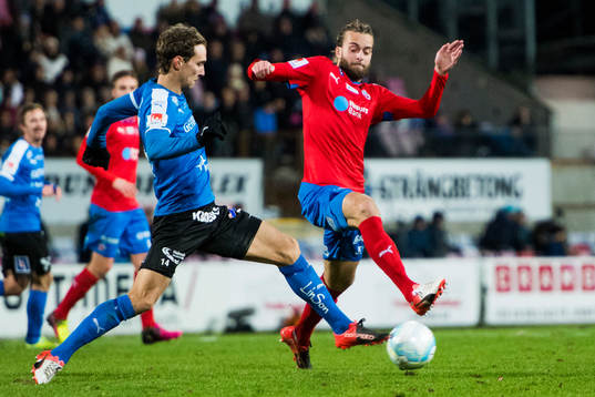 Halmstads Alexander Henningsson och Helsingborgs Jonatan