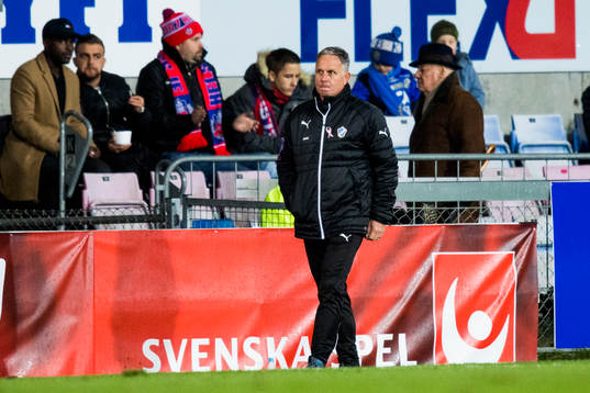Halmstads tränare Jan Jönsson