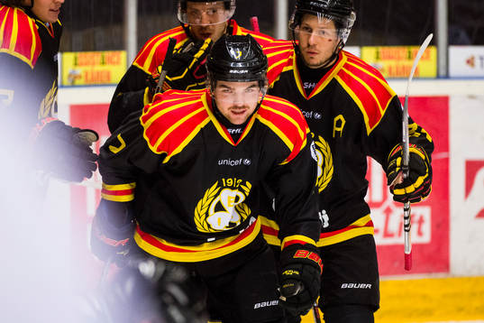 Brynäs Ponthus Westerholm jublar