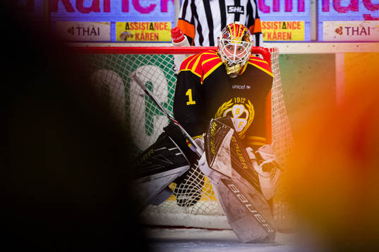 Brynäs målvakt Felix Sandström