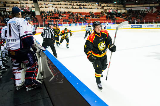 Brynäs Ponthus Westerholm jublar