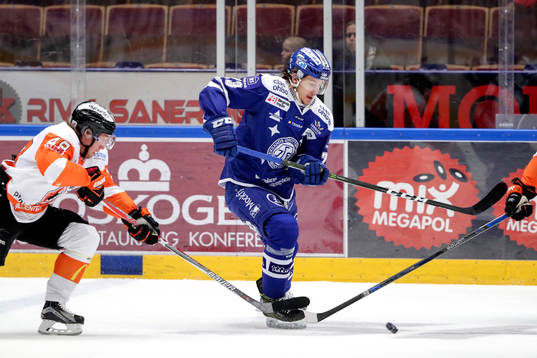 Leksands Sondre Olden och Karlskronas Filip Cruseman