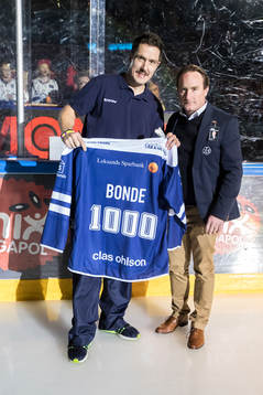 Leksands materialförvaltare Johan Bonde hyllas för att ha