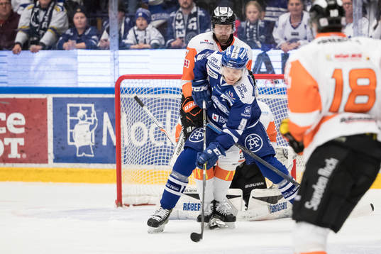 Leksands Lukas Ericsson och Karlskronas Morten Madsen