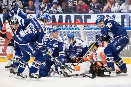 Leksands Daniel Bertov Karlskronas Alexander Bergström