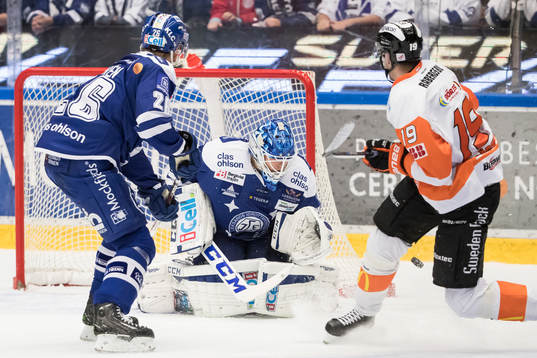 chans för Karlskronas Kristoffer Söder Leksands Patrik