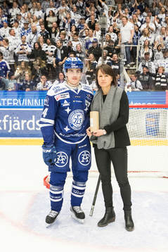 Leksands Oskar Lang utsedd till matchens lirare i
