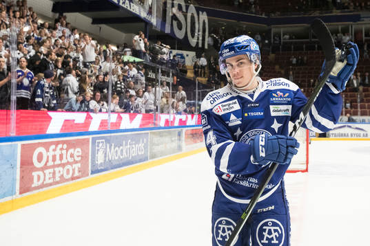 Leksands Oskar Lang utsedd till matchens krigare i