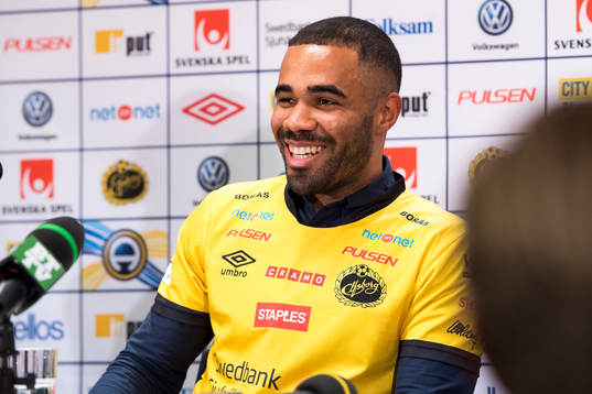 Elfsborgs nyförvärv Alex Dyer presenterades