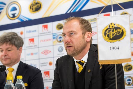 Elfsborgs manager Magnus Haglund