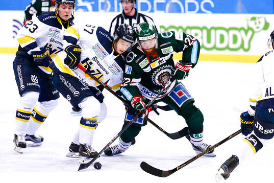 s Christoffer Törngren och Frölundas Robin Figren