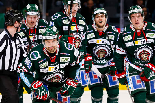Frölundas Patrik Carlsson jublar