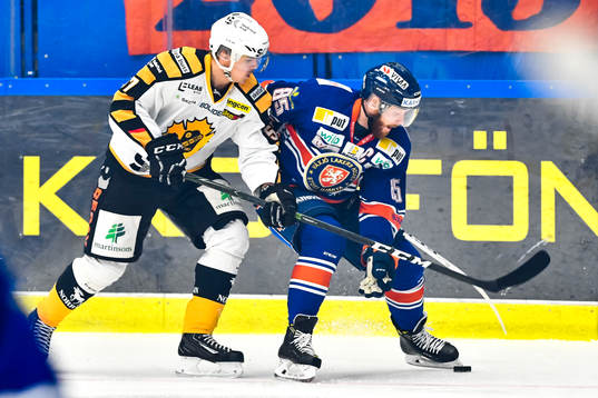 Skellefteås Pär Lindholm och Växjös Liam Reddox