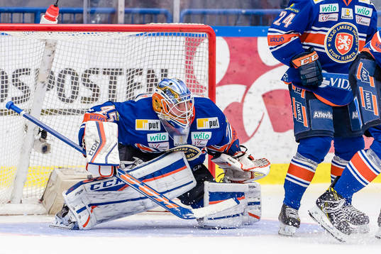 Växjös målvakt Viktor Andrén