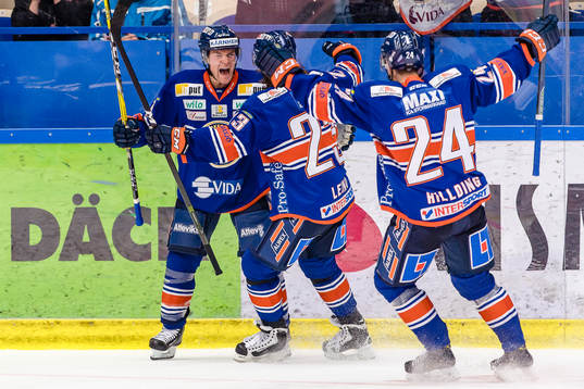 Växjös Geoff Platt jublar