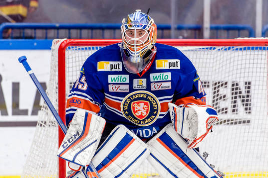 Växjös målvakt Viktor Andrén