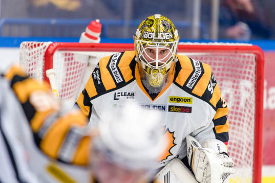 Skellefteås målvakt Gustaf Lindvall
