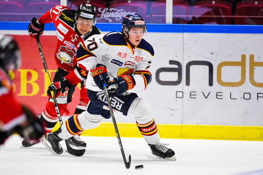 Malmö Redhawks Ilari Filppula och Djurgårdens Marcus