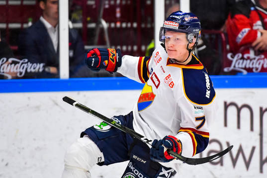 Djurgårdens Emil Johansson jublar