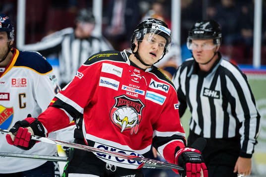 Malmö Redhawks Rhett Rakhshani deppar