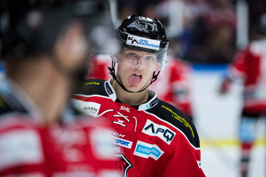 Malmö Redhawks Carl-Johan Lerby deppar
