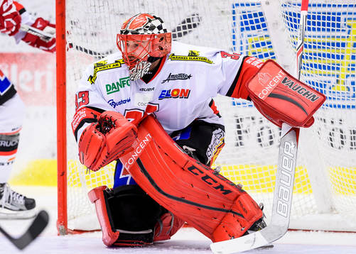Örebros målvakt Julius Hudacek