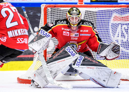 Luleås målvakt Joel Lassinatti