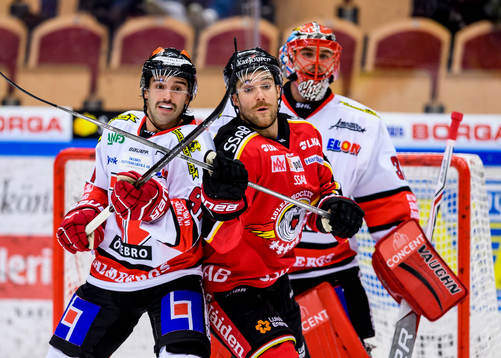 Örebros Dominique Heinrich och Luleås Jacob Lagacé