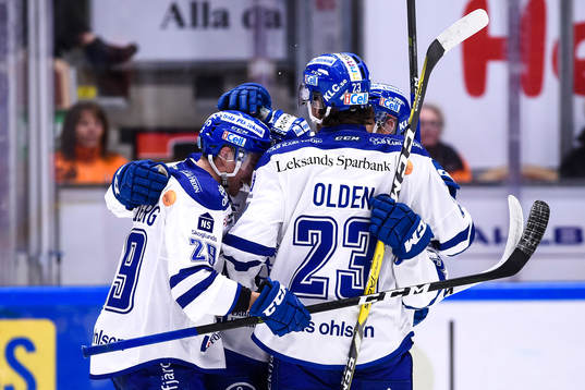 Leksands Patrik Norén jublar