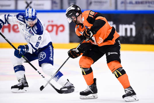 Leksands Joe Piskula och Karlskronas John Henrion