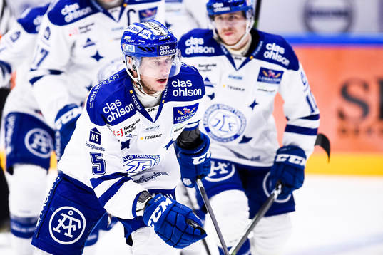 Leksands Ben Youds  jublar