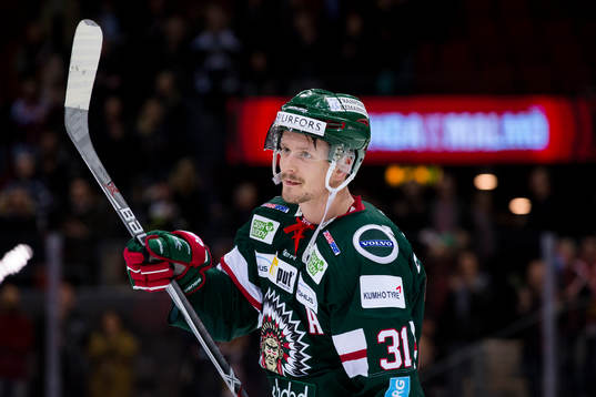 Frölundas Nicklas Lasu, vald till en av matchens stjärnor