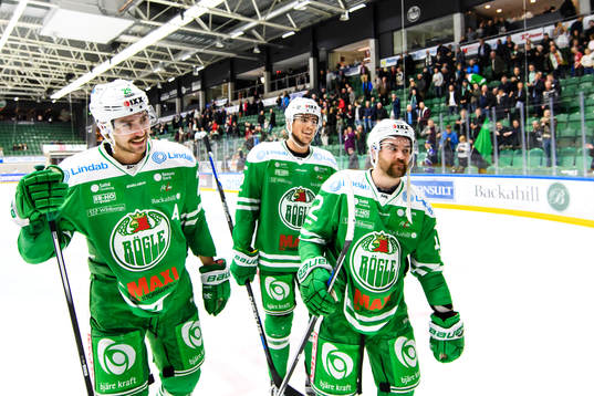 Rögles Ludvig Rensfeldt, Alen Bibic och Jack Connolly