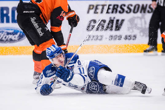 Leksands Martin Karlsson på isen