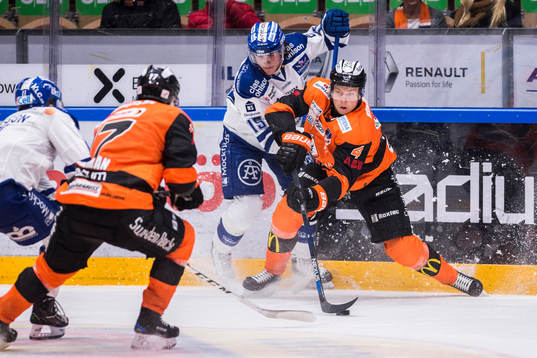 Leksands Johan Porsberger och Karlskronas Victor Aronsson