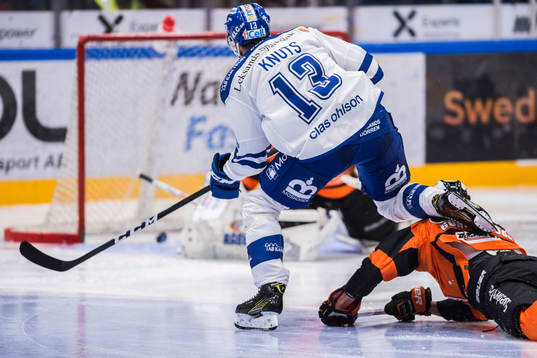Leksands Jon Knuts har målchans