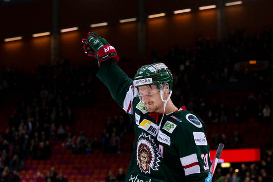 Frölundas Nicklas Lasu tackar publiken