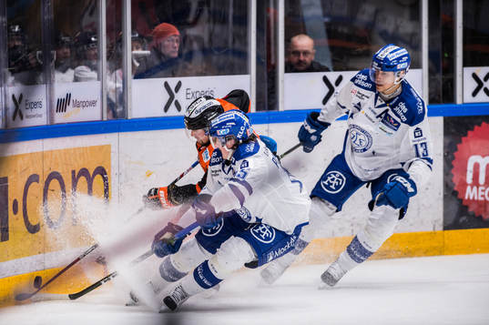 Karlskronas Viktor Amnér och Leksands Jon Knuts