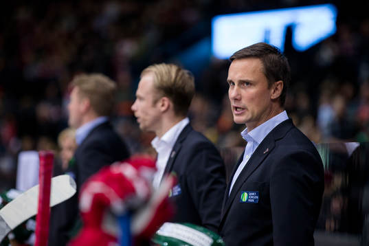 Frölundas tränare Roger Rönnberg