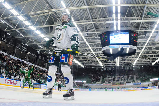 Färjestads Alexander Johansson deppar