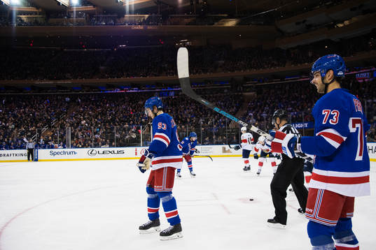 New Yorks Mika Zibanejad och Brandon Pirri